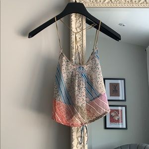 Vintage crop tank. Slight pull near neckline